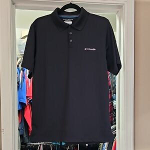 Columbia Men's Black Polo Shirt